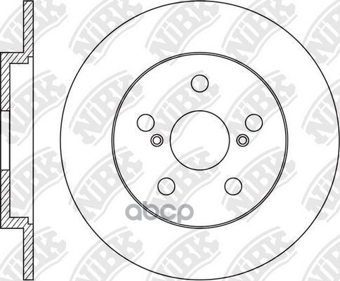 

Тормозной диск NiBK комплект 1 шт. RN1626