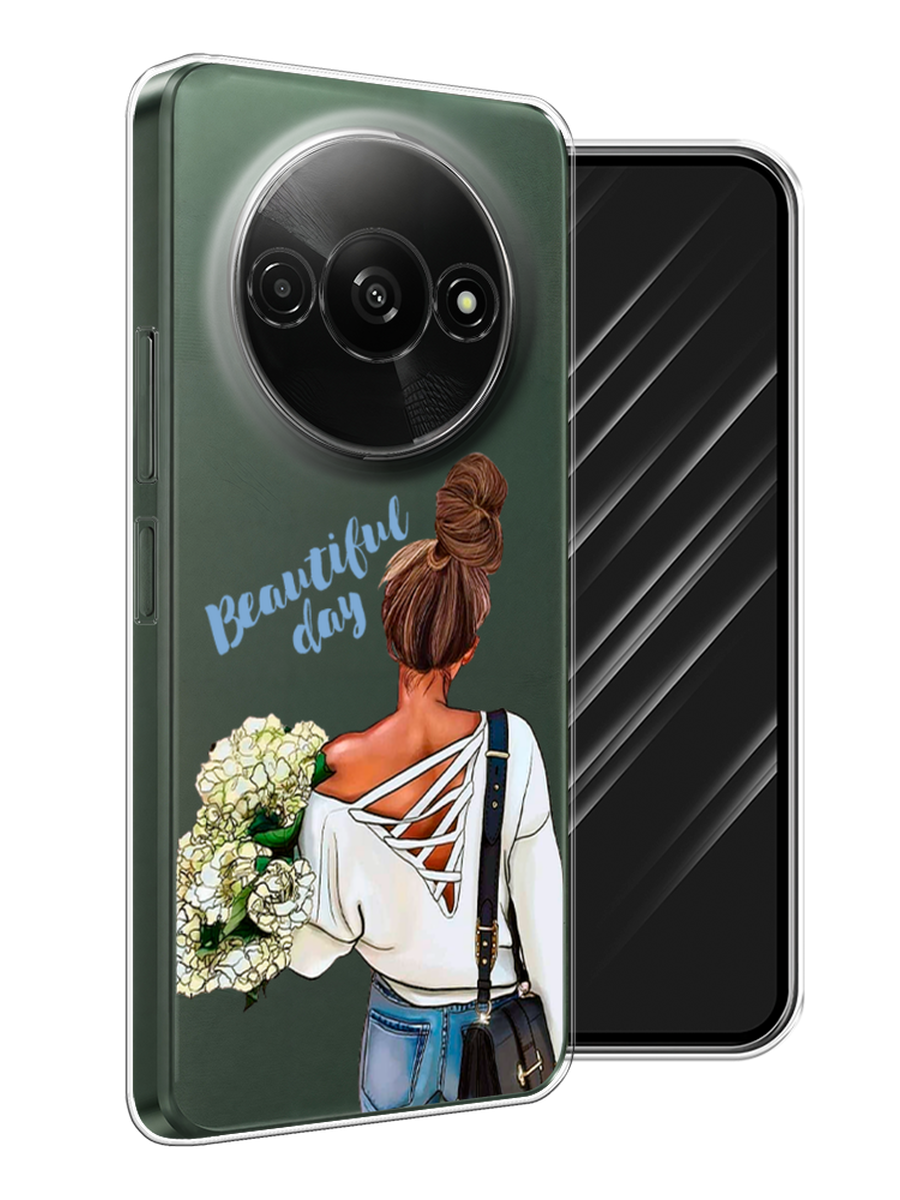 

Чехол Awog на Redmi A3 "Beautiful day vector", Коричневый;белый;зеленый, 321250-1