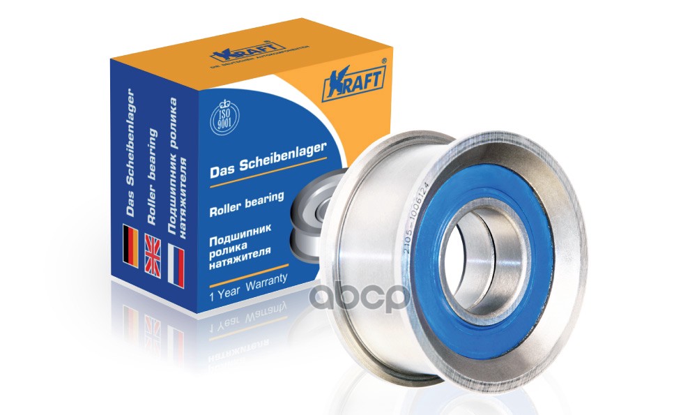 

Ролик Грм Ваз-2105, 2108 Натяжной (Ст. Обр.) Kraft арт. KT100510