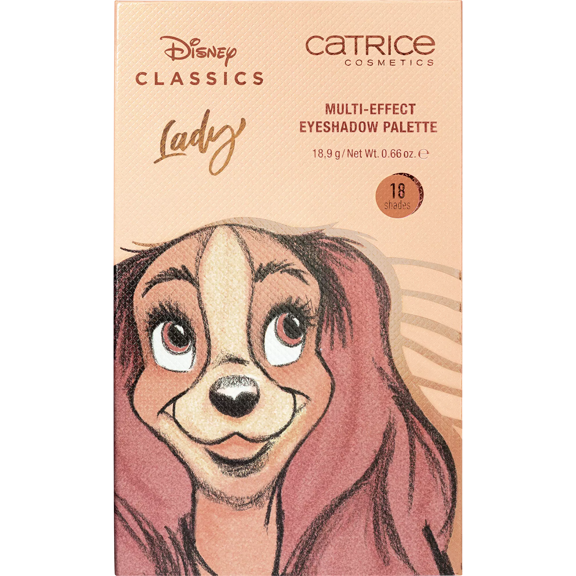 фото Палетка теней catrice disney classics lady