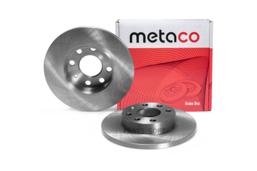 

METACO Диск торм.пер.не вентилируемый Daewoo Nexia 1995-2016, Opel Vectra A 1988-1995