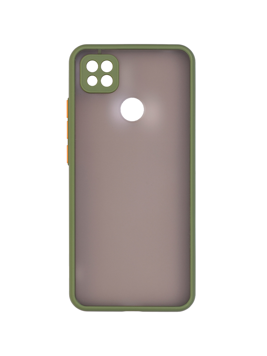 фото Чехол-накладка на xiaomi redmi 9c (оливковая окантовка) zibelino