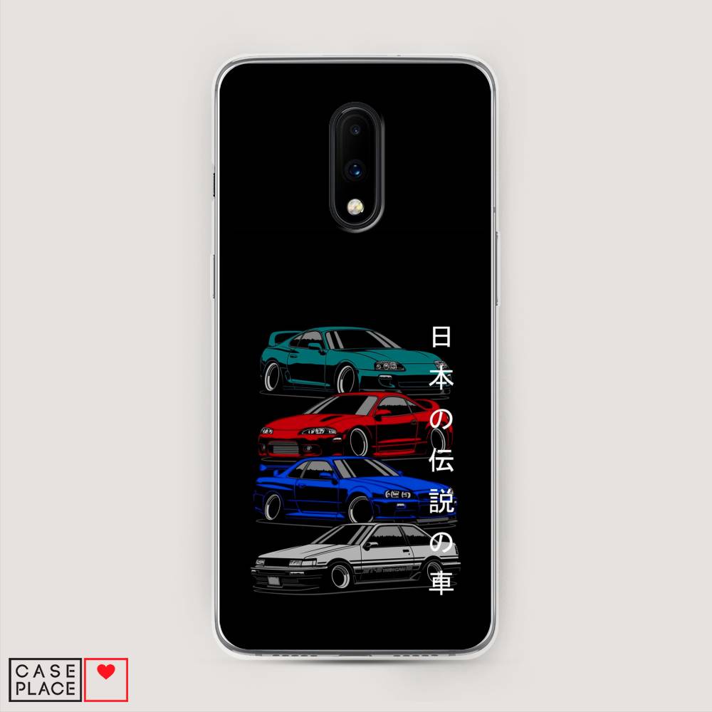 

Чехол Awog на OnePlus 7 / ВанПлас 7 "JDM Legend cars", Зеленый;красный;синий, 150750-5