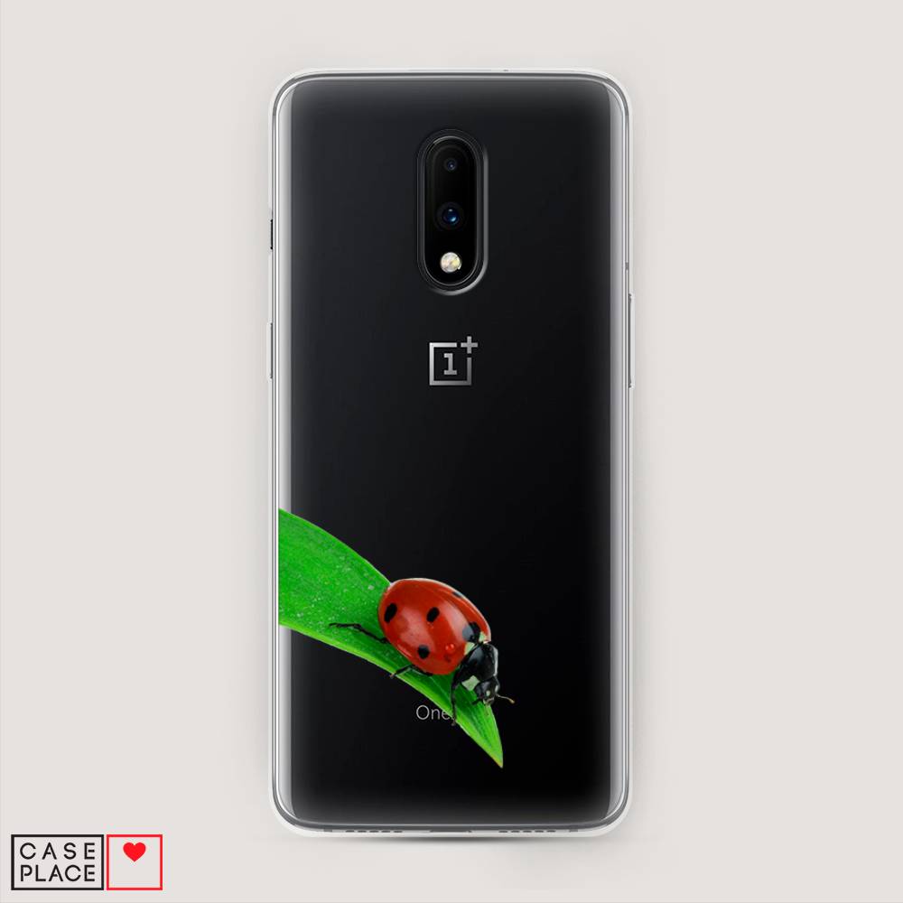 

Чехол Awog на OnePlus 7 / ВанПлас 7 "На счастье", Белый;красный;зеленый, 150750-1