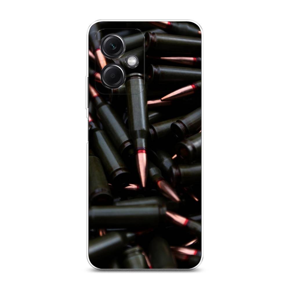 

Чехол Awog на Xiaomi Redmi Note 12 5G "Пули черные", Черный, 316950-5