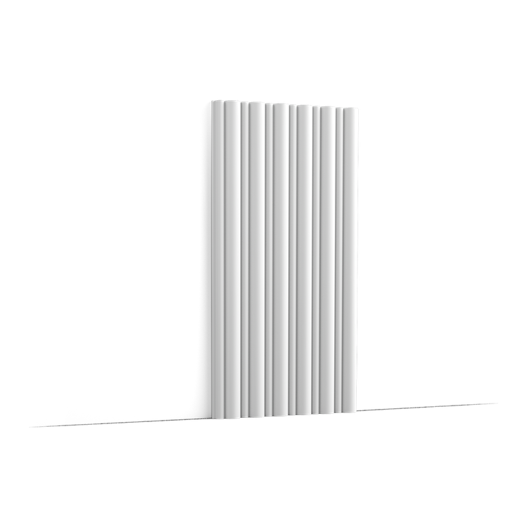 

Декоративная панель Orac Decor WX211 FLUTE 25х1,7х200см, Белый