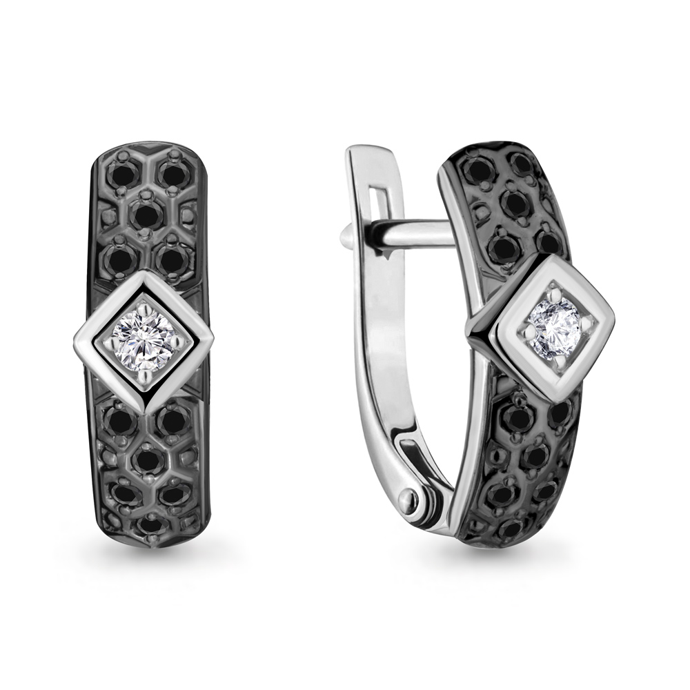 

Серьги из белого золота с бриллиантом Aquamarine Aquamarine 942352Ч_585_бз, 942352Ч_585_бз