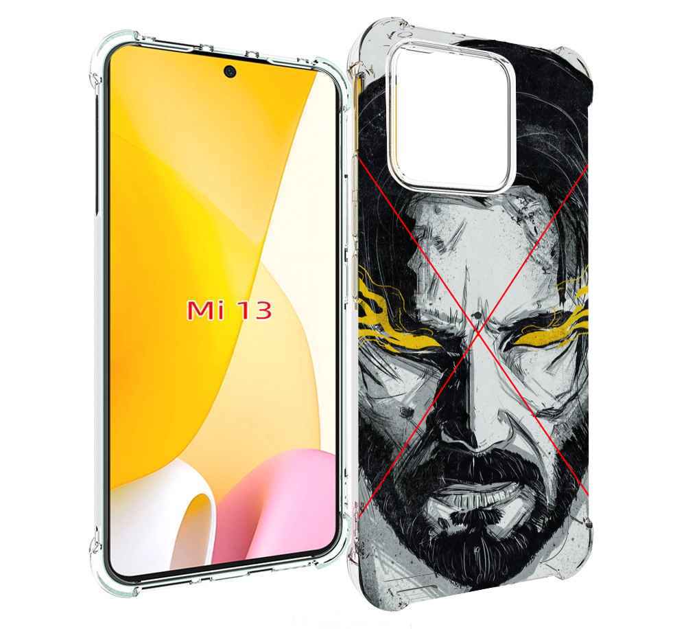

Чехол MyPads Джон-Уик для Xiaomi 13, Прозрачный, Tocco