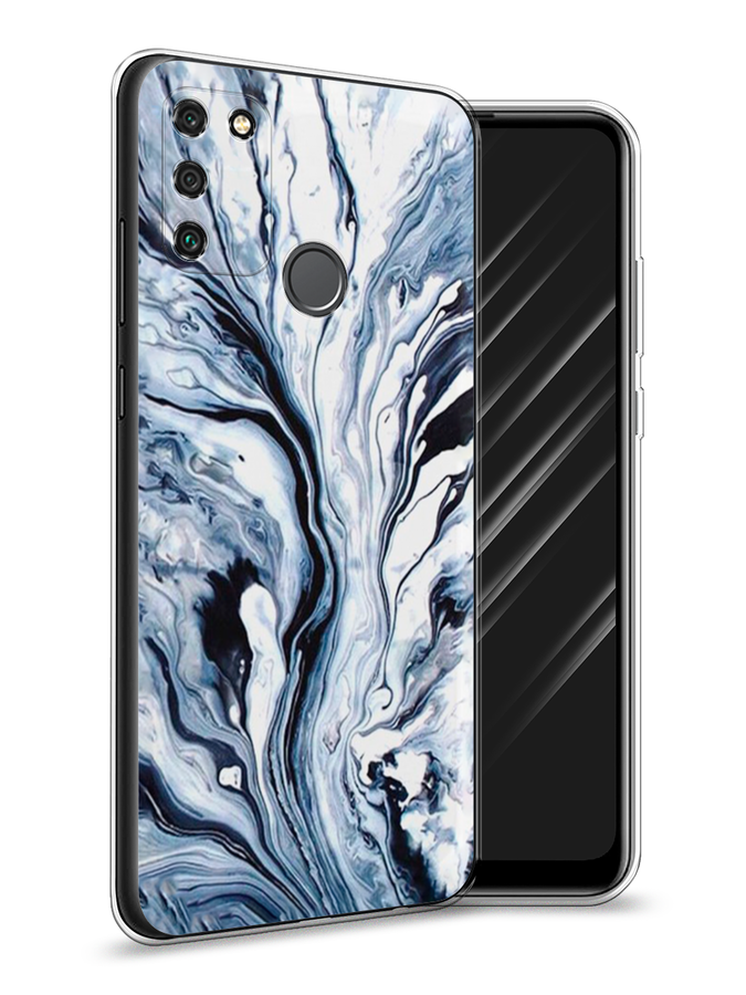 

Чехол Awog на Honor 9A "Голубой минерал мрамор", 612350-3