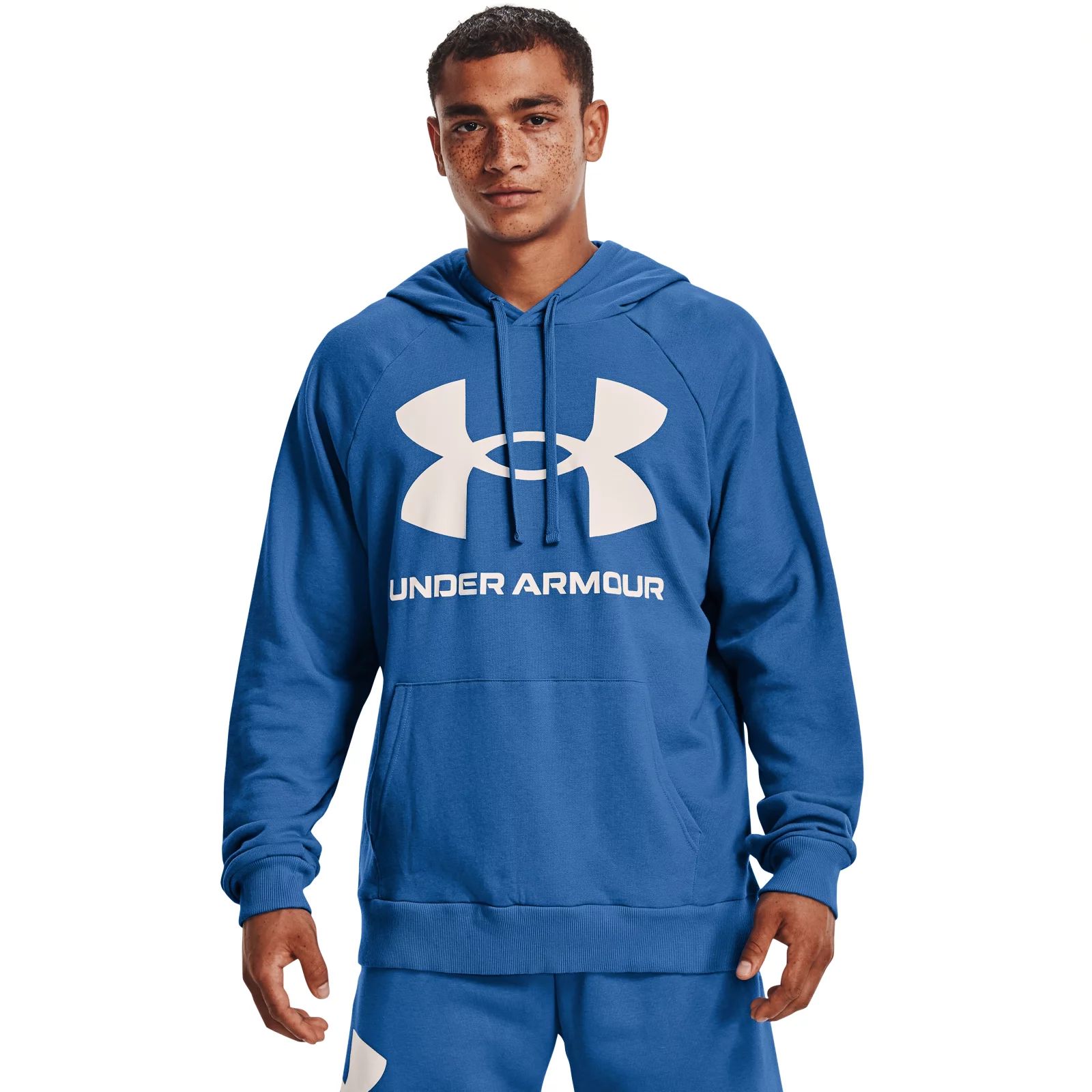 фото Худи мужское under armour 1357093 синее lg eu