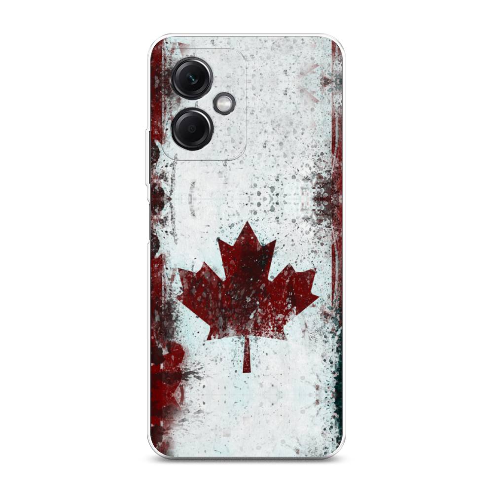 

Чехол Awog на Xiaomi Redmi Note 12 5G "Канада", Белый;красный;черный, 316950-5