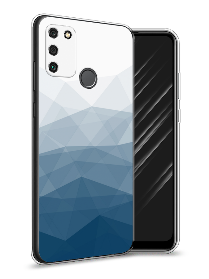 

Чехол Awog на Honor 9A "Абстракция небо", Синий;голубой;белый, 612350-3