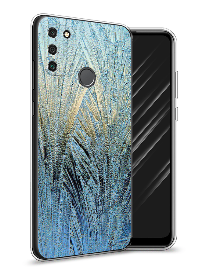 

Чехол Awog на Honor 9A "Лёд", Голубой, 612350-4