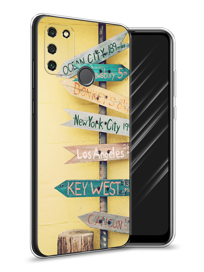 

Чехол Awog на Honor 9A "Нулевой километр", Желтый, 612350-4
