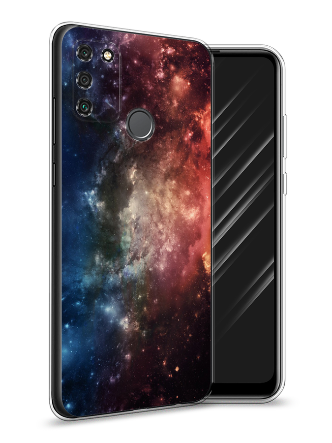 

Чехол Awog на Honor 9A "Космос", Синий;бежевый;красный, 612350-4