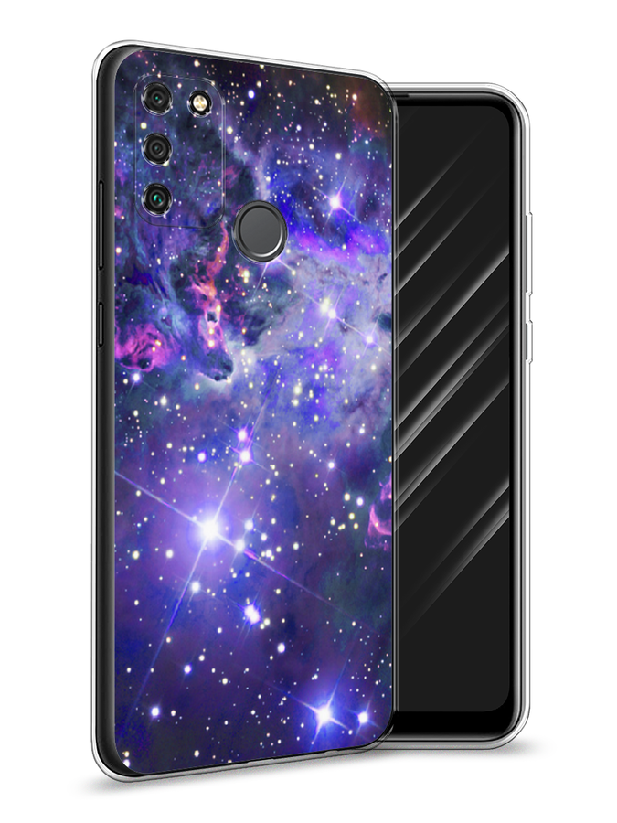 

Чехол Awog на Honor 9A "Яркая галактика", Фиолетовый, 612350-4