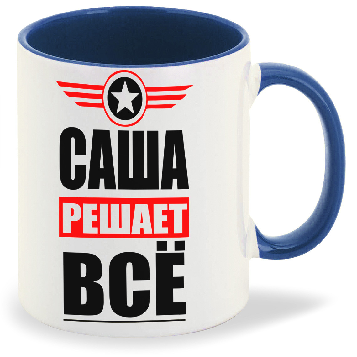 фото Кружка coolpodarok саша решает все