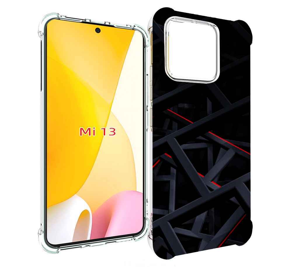 

Чехол MyPads Геометрия для Xiaomi 13, Прозрачный, Tocco