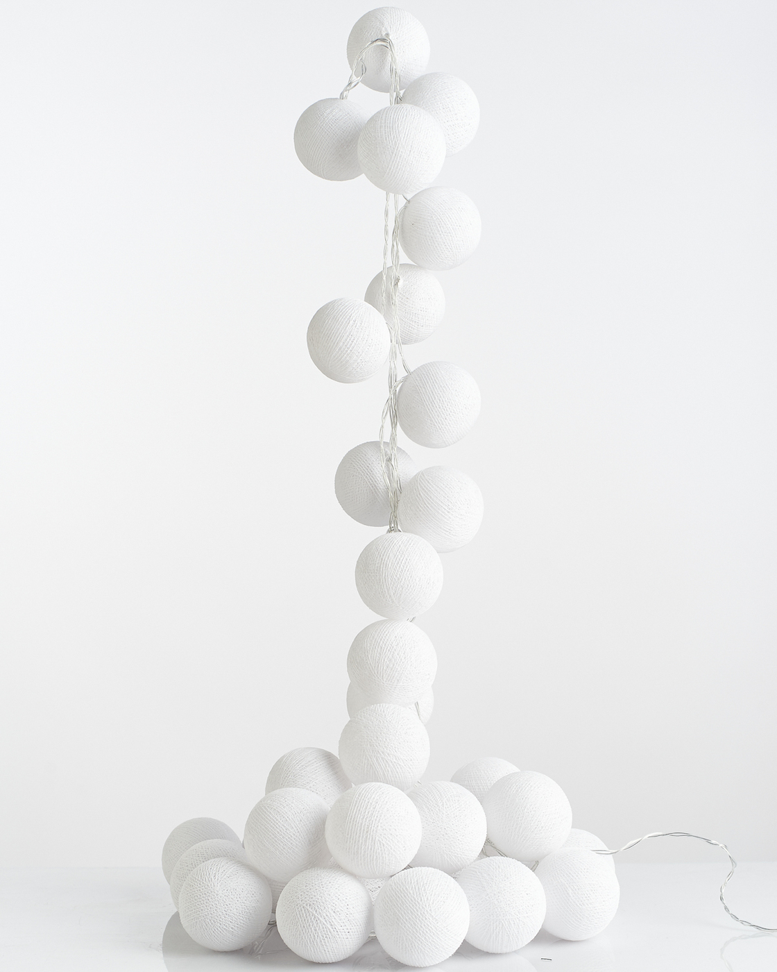 Гирлянда 20 шариков LED Lares&Penates Белая от сети, 4,5 м