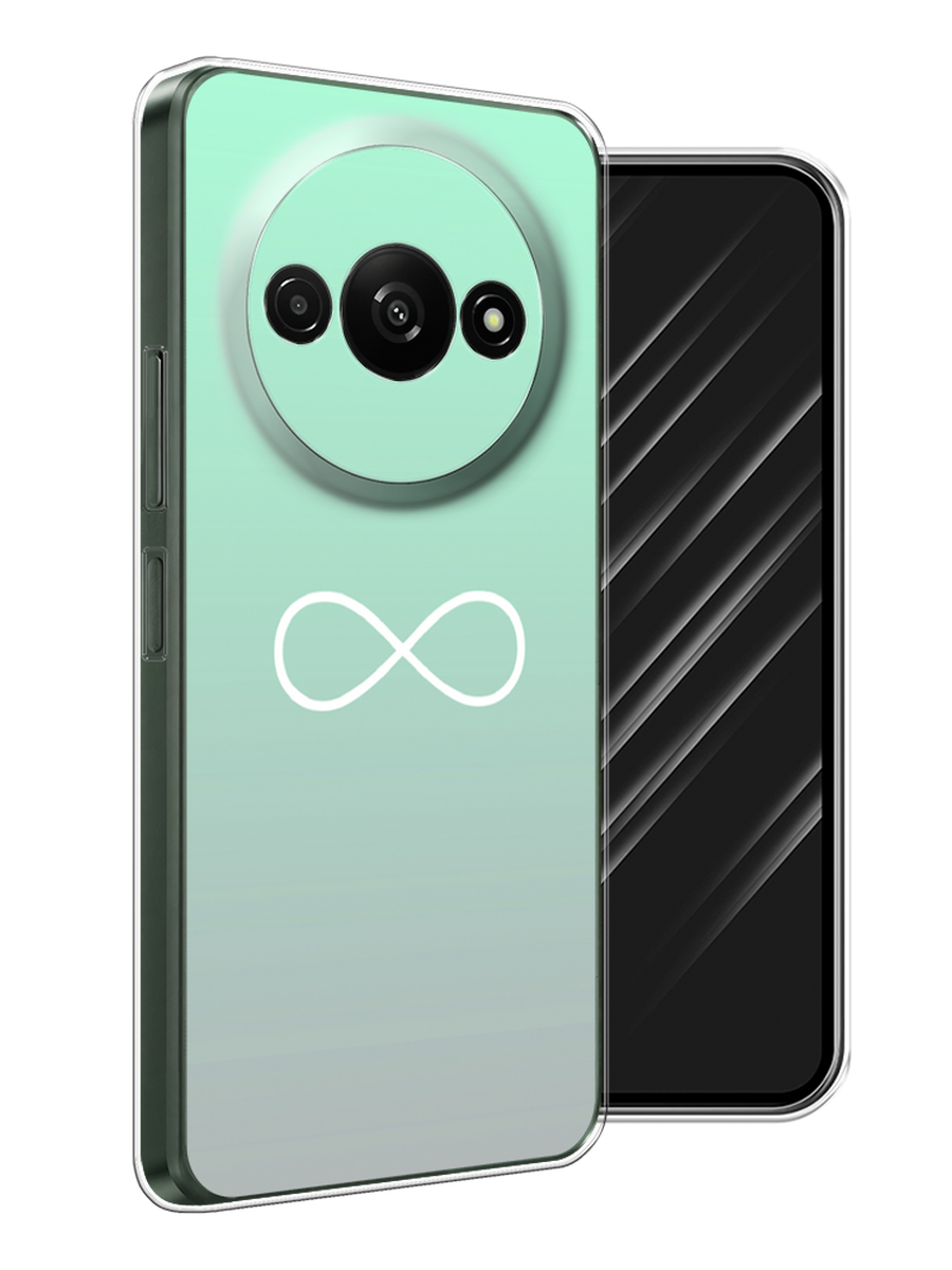 

Чехол Awog на Redmi A3 "Бесконечность от Тиффани", Бирюзовый, 321250-1