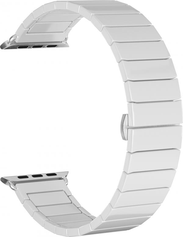 

Ремешок керамический Ceramic для Apple Watch Edition 38/40 mm (Белый)