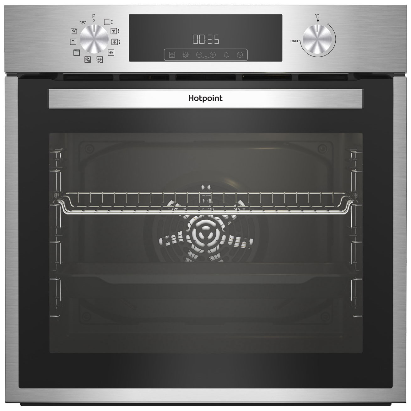 

Встраиваемый электрический духовой шкаф Hotpoint-Ariston FE8 824 H IX черный, серый, FE8 824 H IX