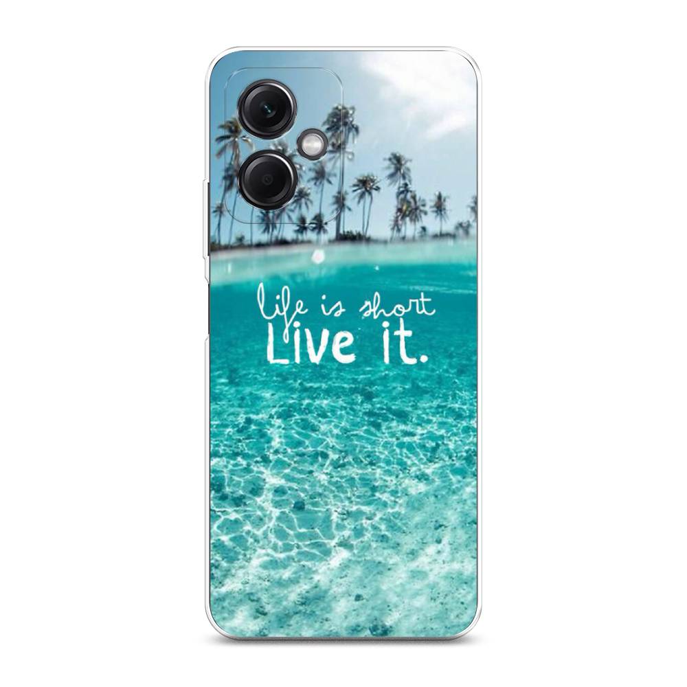 

Чехол Awog на Xiaomi Redmi Note 12 5G "Live it", 316950-7