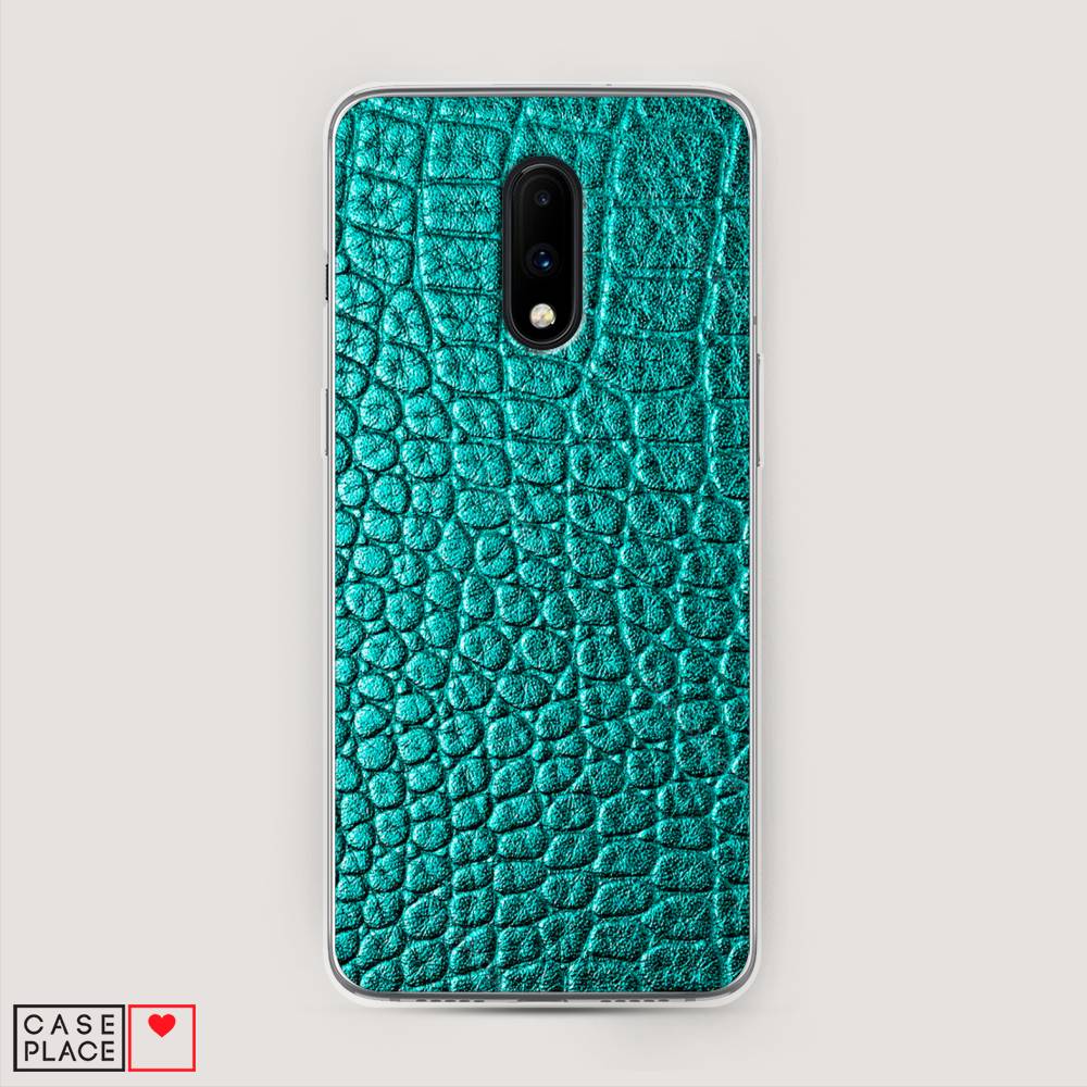 

Чехол Awog на OnePlus 7 / ВанПлас 7 "Бирюзовая змея", 150750-3