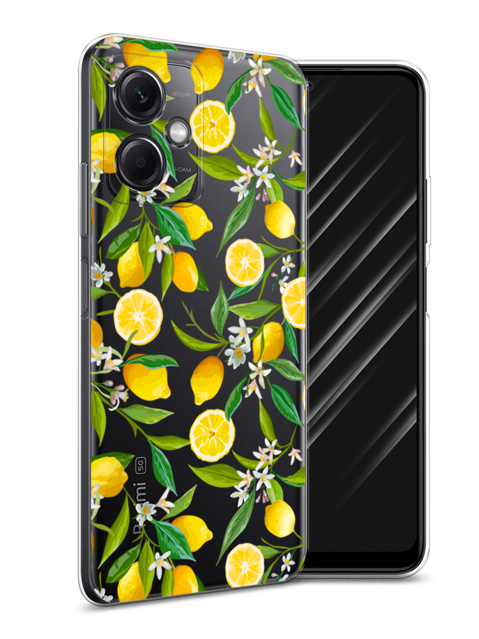

Чехол Awog на Xiaomi Redmi Note 12 5G "Пух одуванчика", Серебристый;серый, 316950-4