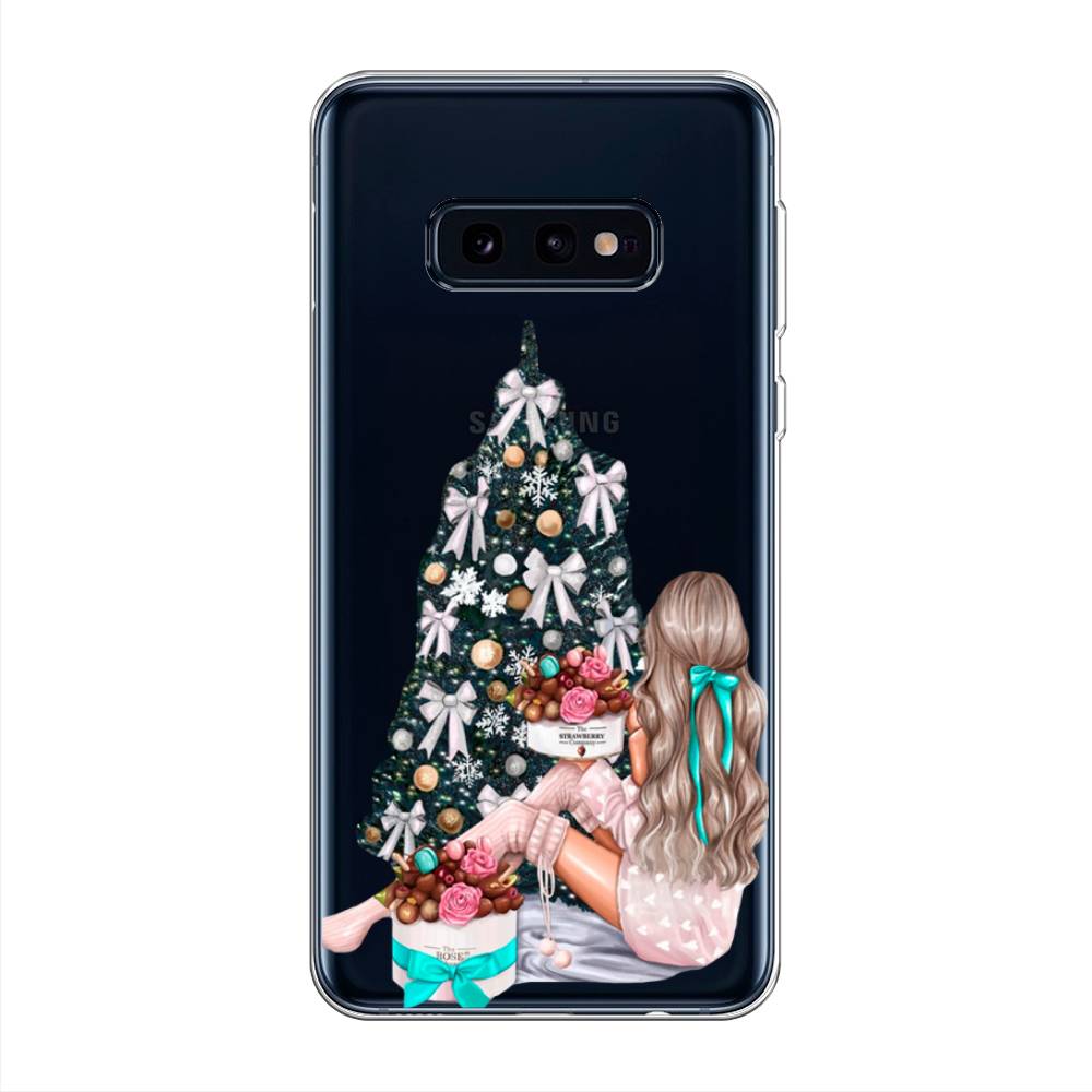 

Чехол на Samsung Galaxy S10E "New Year", Зеленый;бежевый;голубой, 27250-5