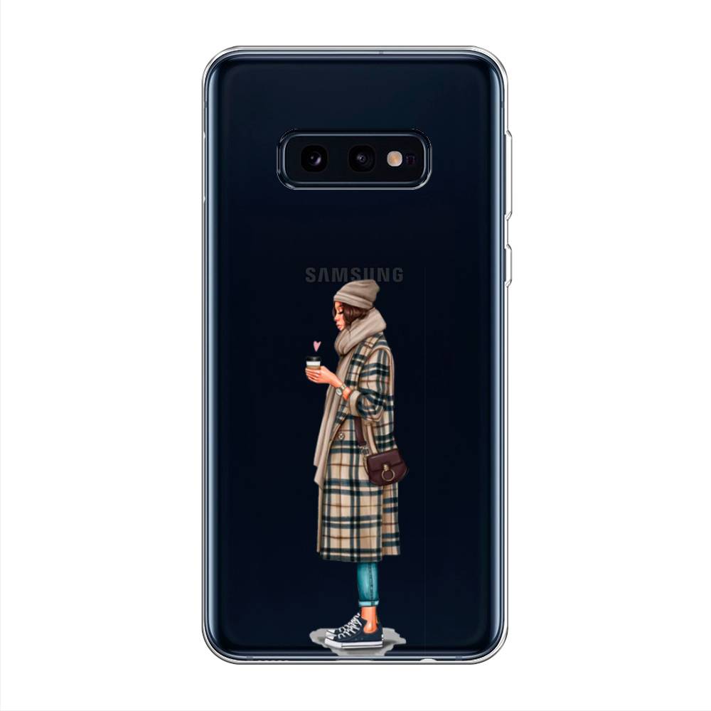 

Чехол на Samsung Galaxy S10E "Утренний кофе", Коричневый;бежевый, 27250-6