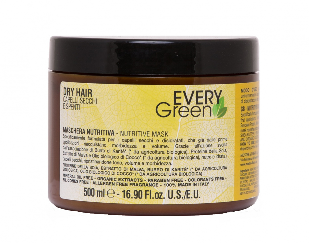 Купить Маска для волос Dikson Every Green Dry Hair Mashera Nutriente 500 мл