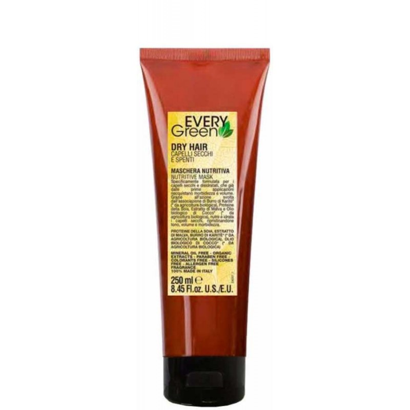 Маска для волос Dikson Every Green Dry Hair Mashera Nutriente 250 мл шампунь для ежедневного применения cemani every day
