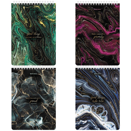 

Блокнот Brauberg Marble А5 80 л.