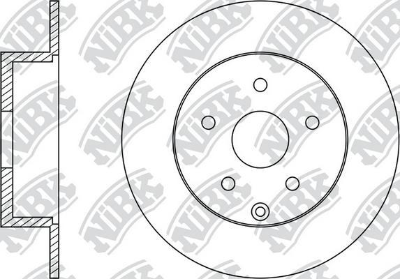 

Тормозной диск NiBK комплект 1 шт. RN1440