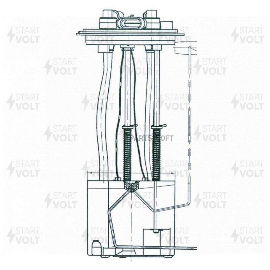 

STARTVOLT Модуль топливозаборника для ам ГАЗ ГАЗель БизнесNext ISF 2.8D с предпуск. подогр