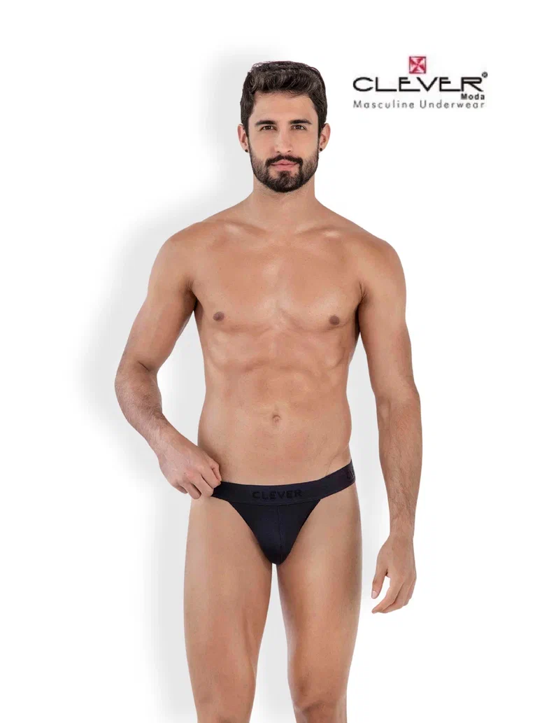 

Трусы мужские Clever Masculine Underwear 1627 черные L, Черный, 1627