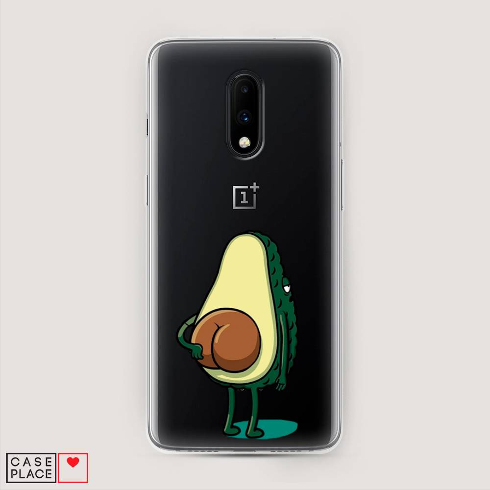 

Чехол Awog на OnePlus 7 / ВанПлас 7 "Попа авокадо", Зеленый;коричневый;прозрачный, 150750-10
