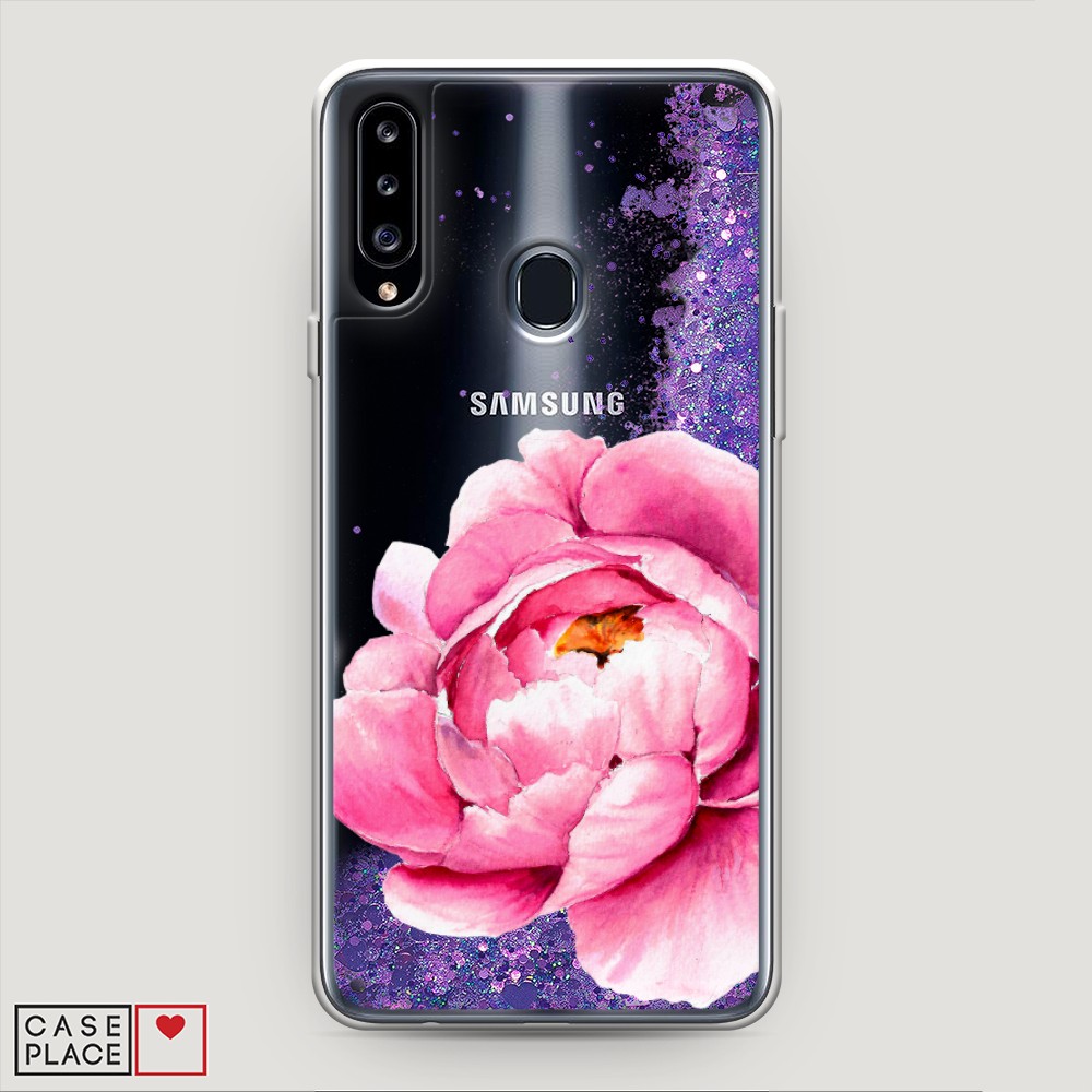 

Чехол Awog на Samsung Galaxy A20s / Самсунг A20s "Прекрасный пион", Разноцветный, 2100892-1
