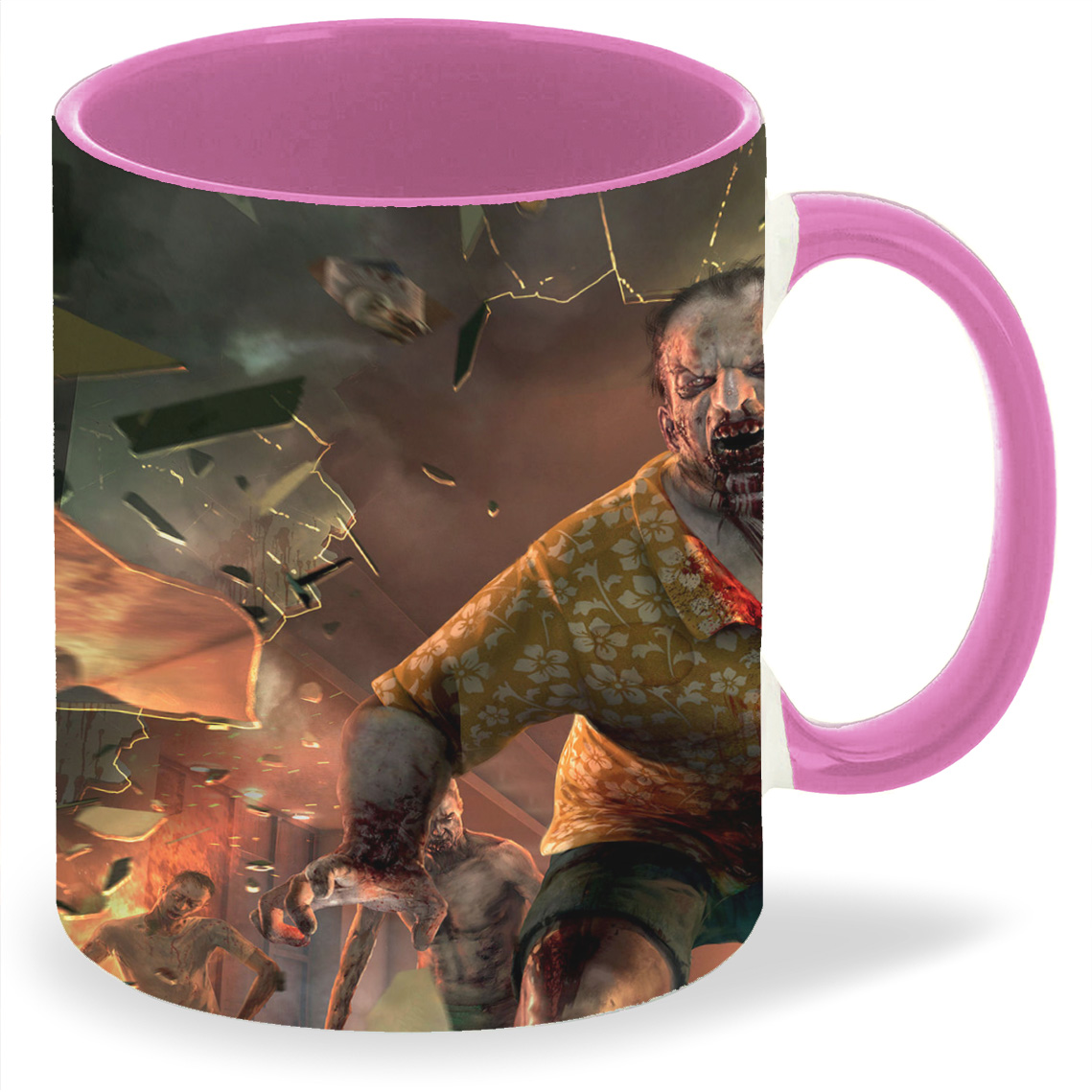 

Кружка CoolPodarok dead island Зомби Разбитое стекло, dead island Зомби Разбитое стекло