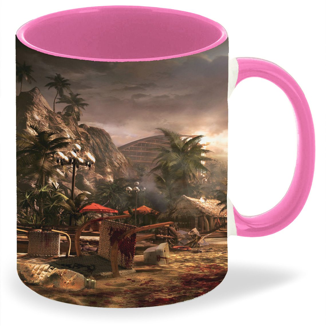 

Кружка CoolPodarok dead island Кровавый пляж, dead island Кровавый пляж
