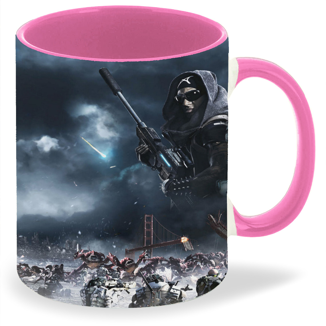 

Кружка CoolPodarok defiance Битва, defiance Битва