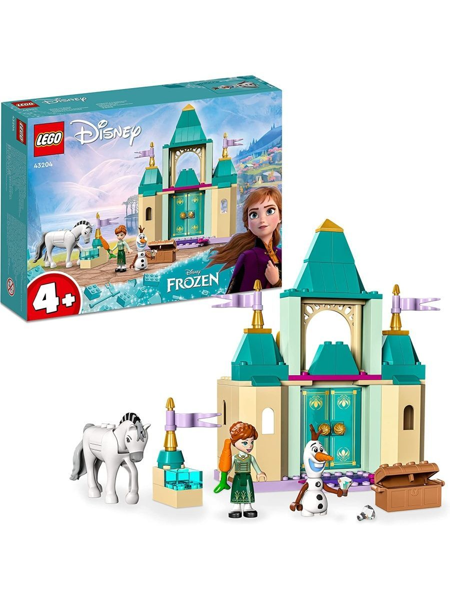 Конструктор Lego Disney Frozen Веселье в замке Анны и Олафа, 4+, 43204 lego duplo конструктор princess чаепитие у эльзы и олафа