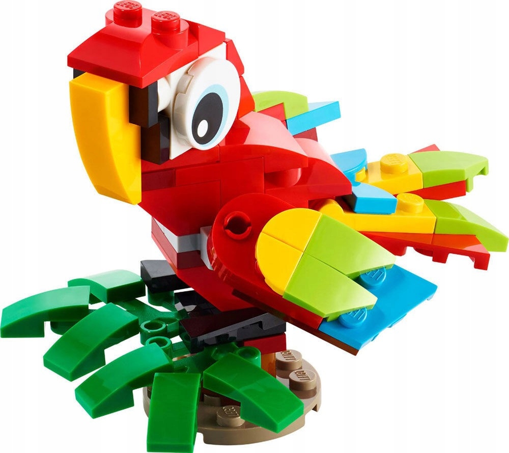 Конструктор Lego Creator Тропический попугай, 30581 конструктор lego creator лондонский автобус 40220