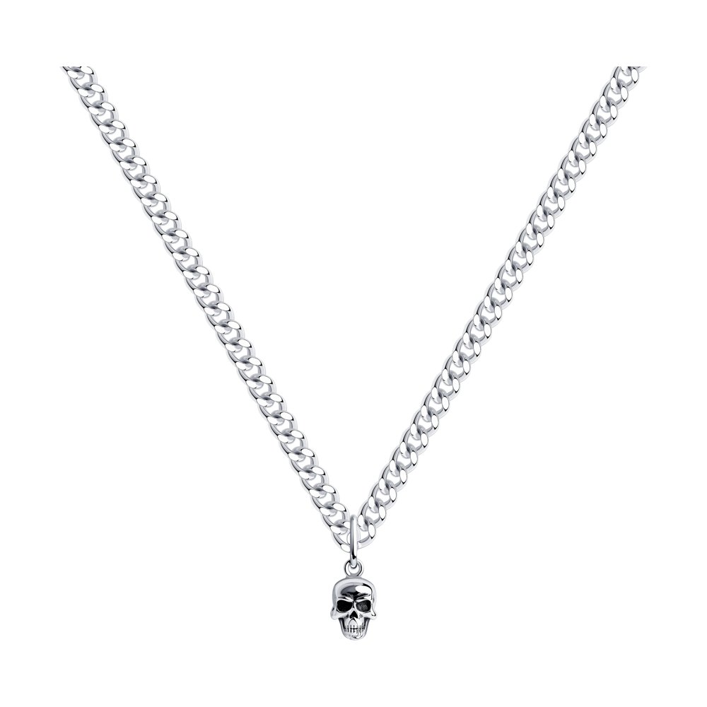 

Колье из серебра 55 см SKLV 95070006, 95070006