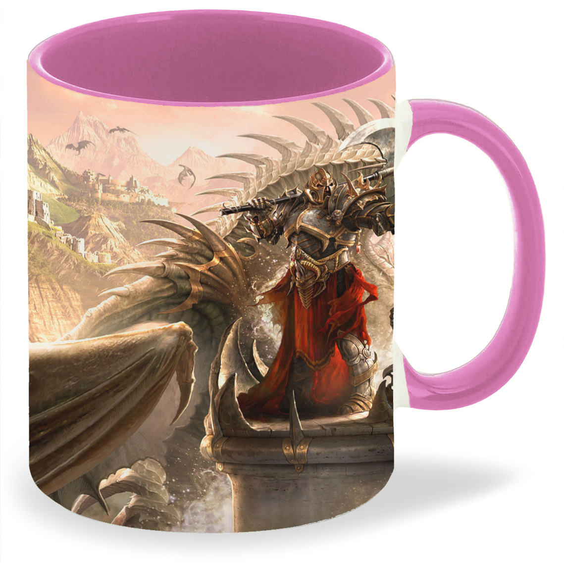 

Кружка CoolPodarok dragon eternity Дракон Рыцарь с секирой, dragon eternity Дракон Рыцарь с секирой