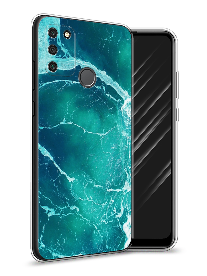 

Чехол Awog на Honor 9A "Изумрудный океан", Голубой;синий, 612350-4