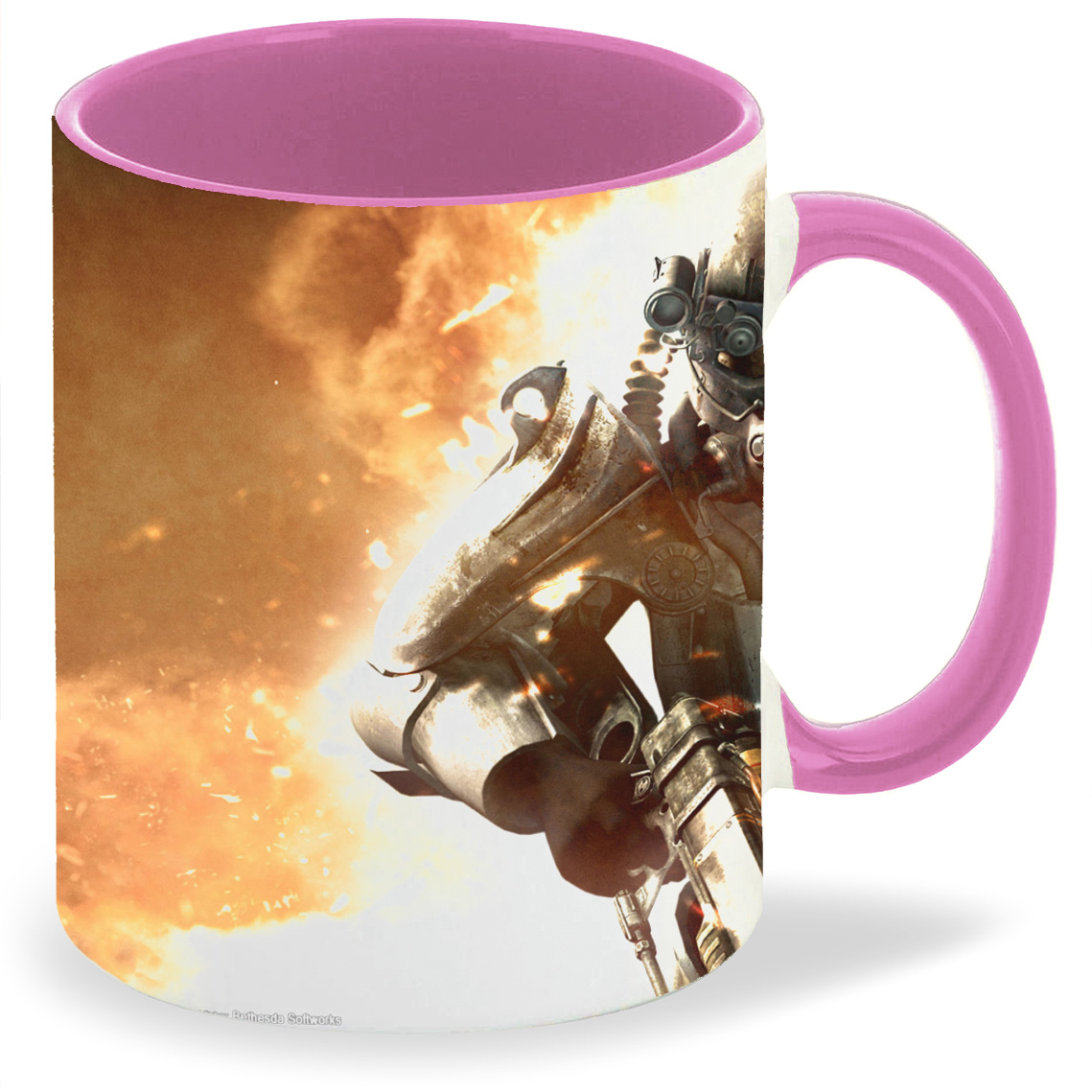 

Кружка CoolPodarok Fallout 3 game В огне, Fallout 3 game В огне