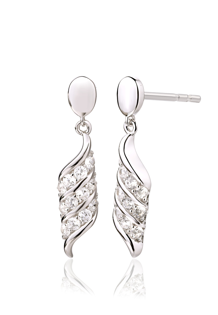 

Серьги подвески из серебра с фианитом Ogisana JDSE0711, JDSE0711