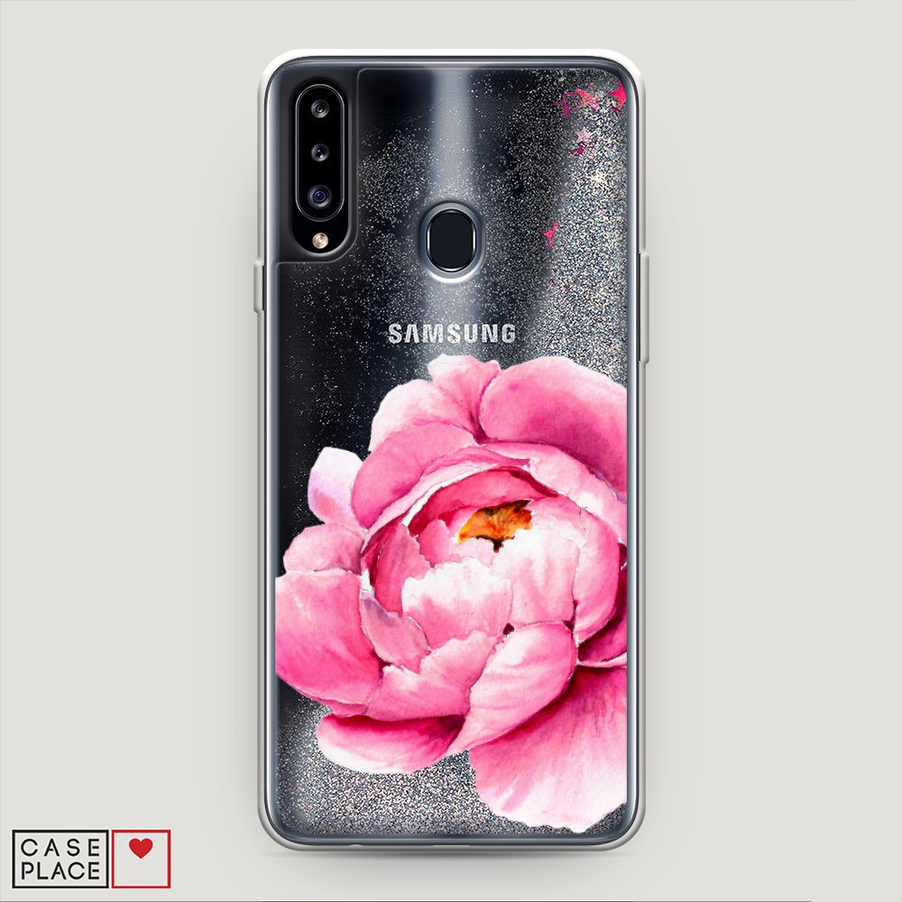 

Чехол Awog на Samsung Galaxy A20s / Самсунг A20s "Прекрасный пион", 2100891-1